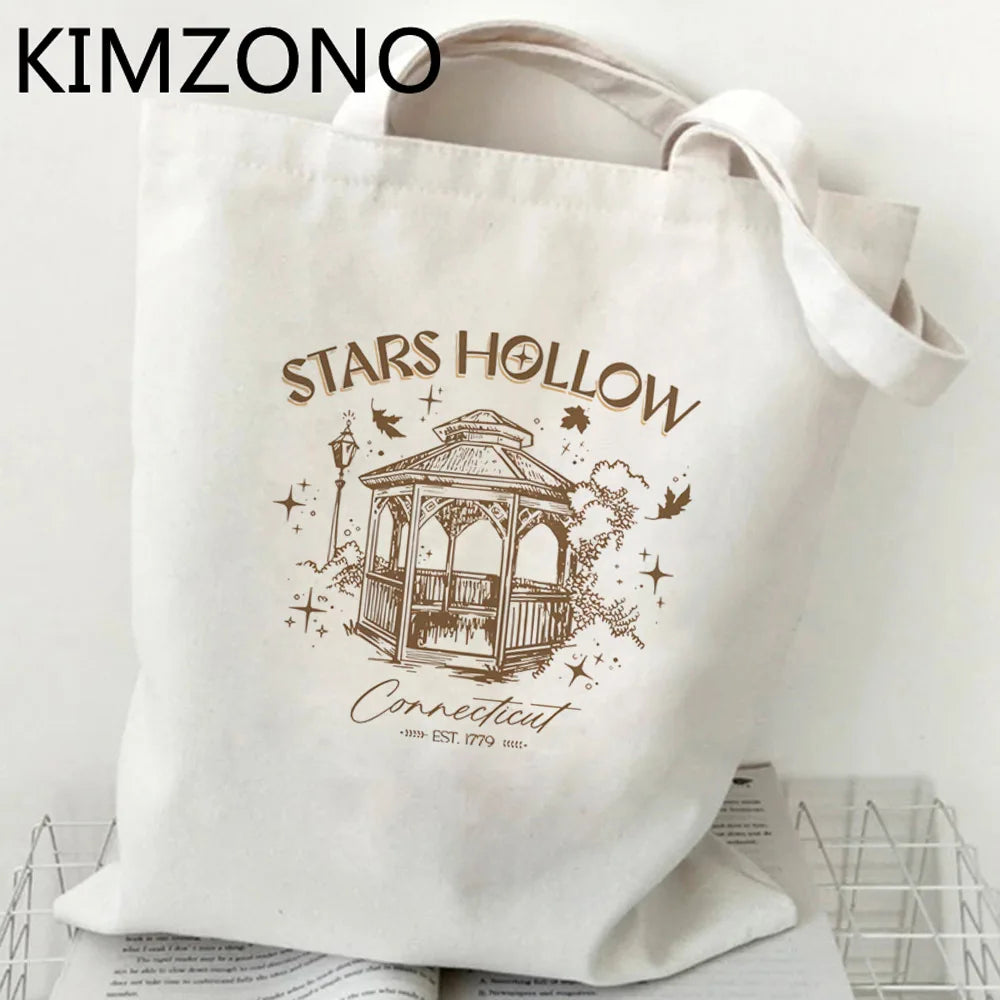 Canvas tote shopping bag