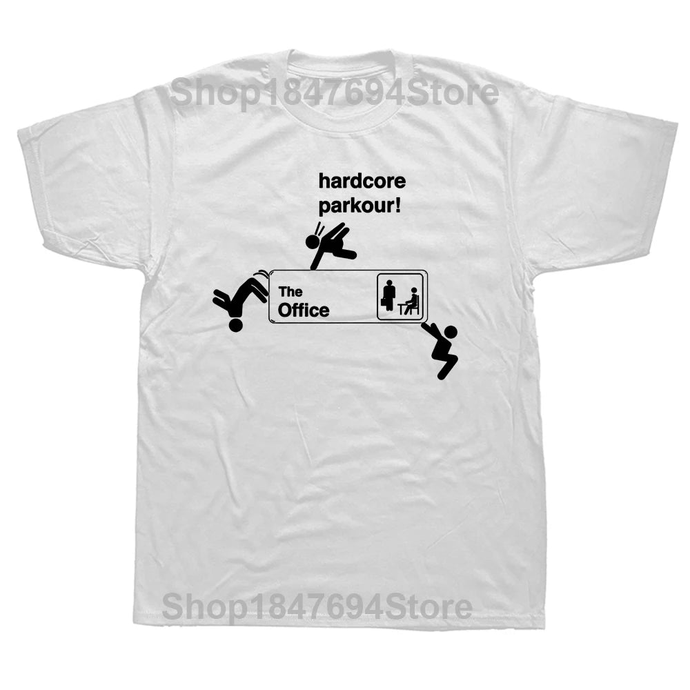 Funny Hardcore Parkour T Shirt