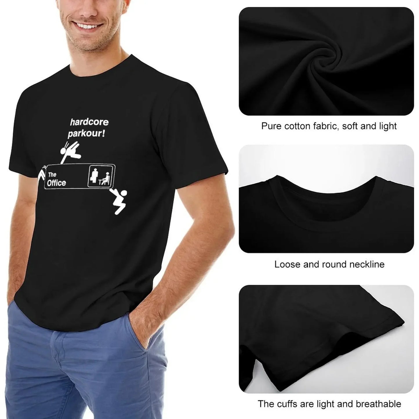 Funny Hardcore Parkour T Shirt