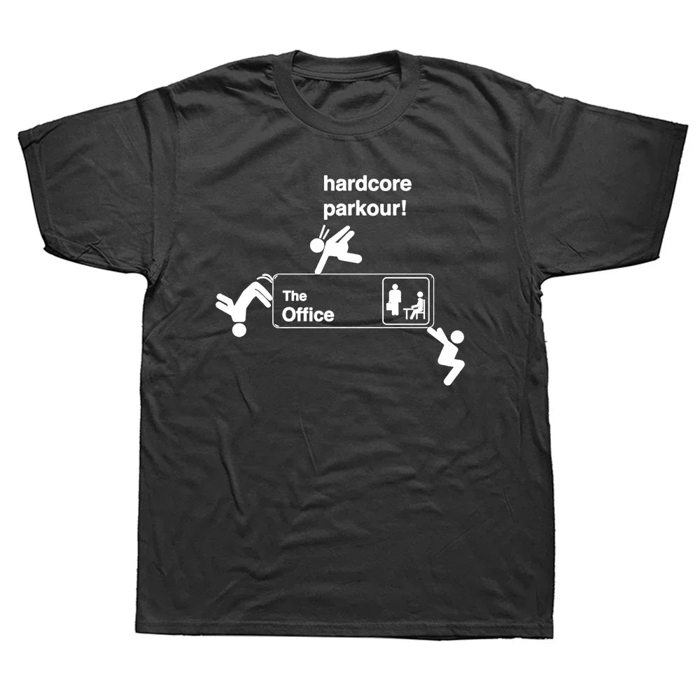 Funny Hardcore Parkour T Shirt