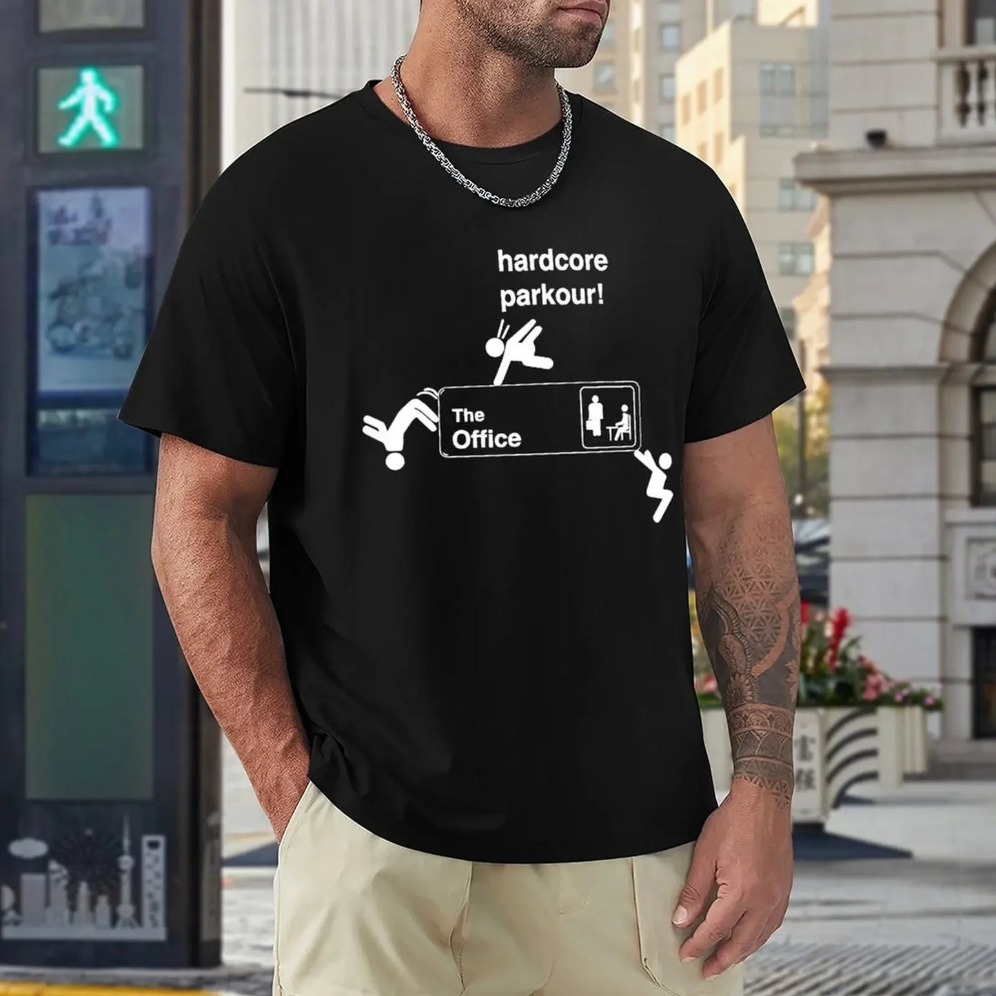 Funny Hardcore Parkour T Shirt