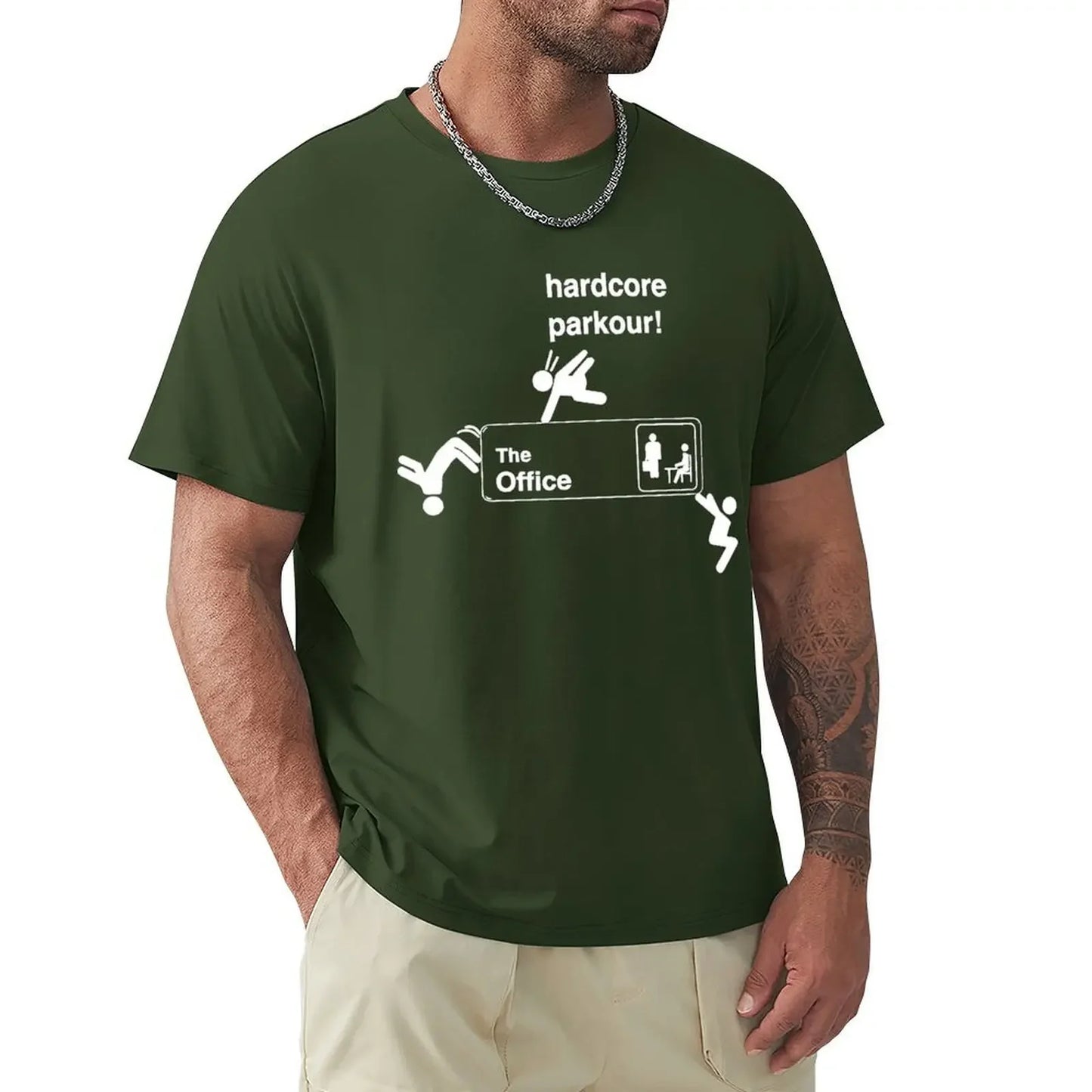 Funny Hardcore Parkour T Shirt