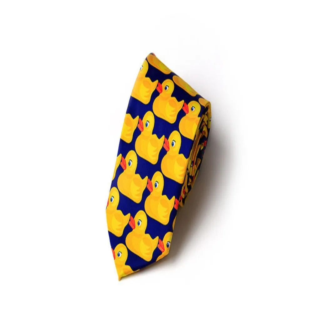 Yellow Rubber Duck Necktie