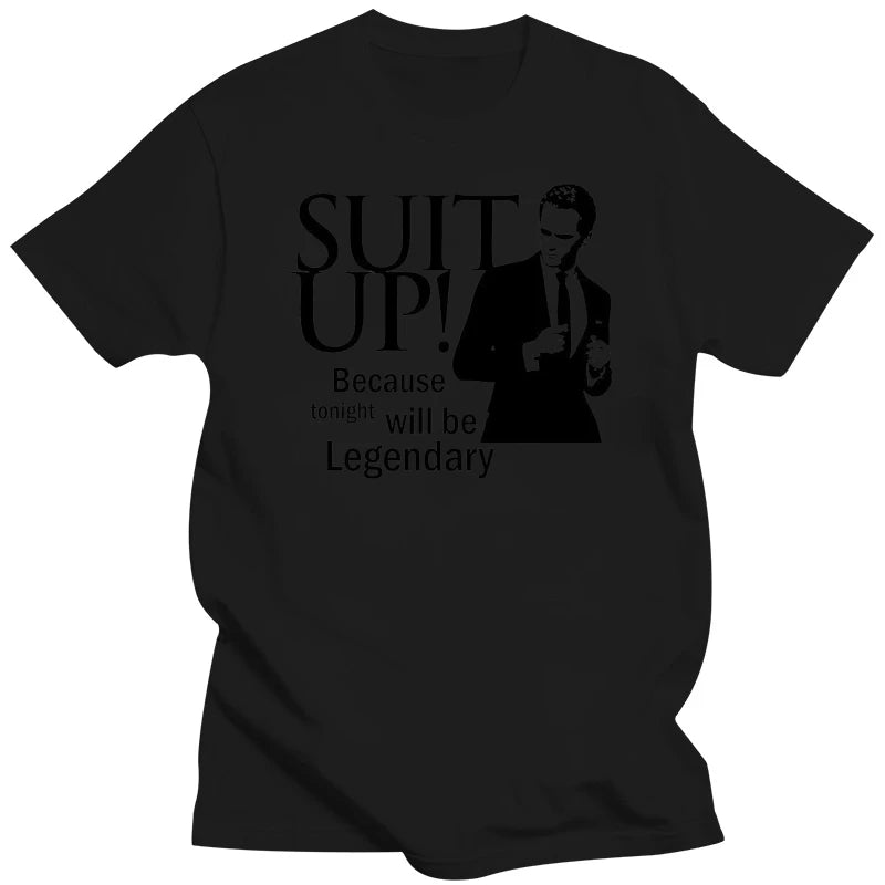 Suit Up Legendary  T-Shirt