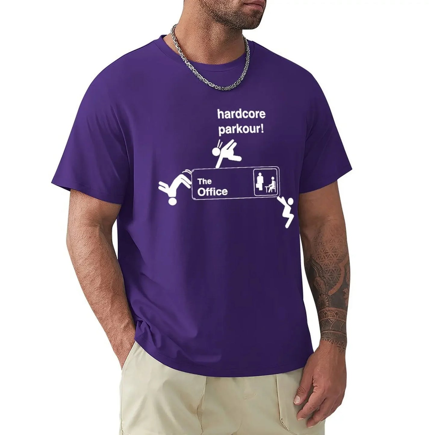 Funny Hardcore Parkour T Shirt