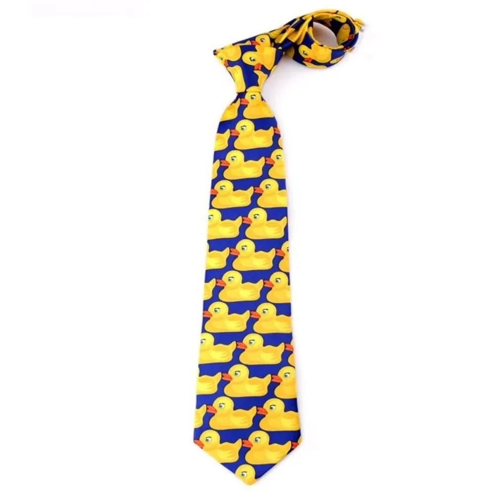 Yellow Rubber Duck Necktie