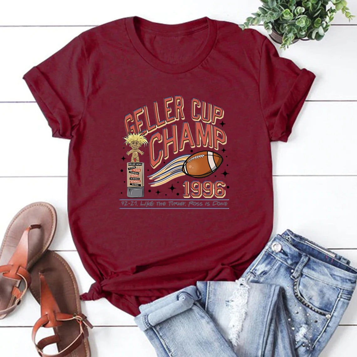 Geller Bowl Friendsgiving T Shirt