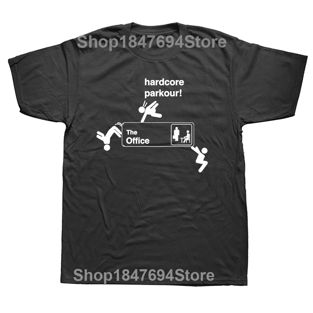 Funny Hardcore Parkour T Shirt