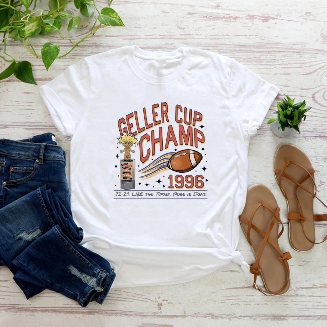 Geller Bowl Friendsgiving T Shirt