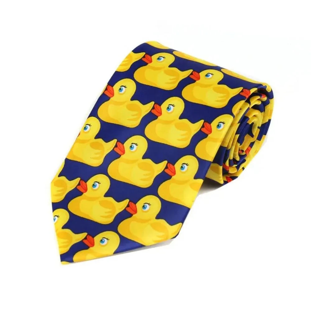 Yellow Rubber Duck Necktie
