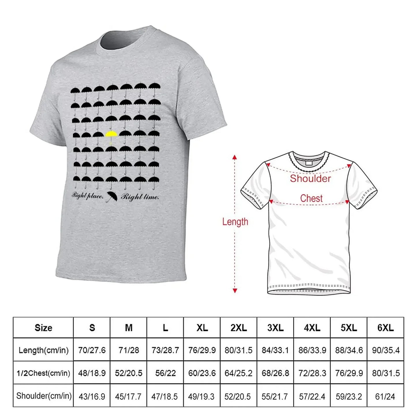 Right Place | Right Time T-Shirt