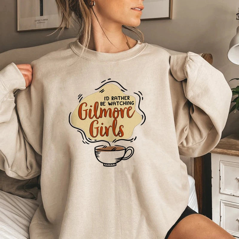 I'd Rather Be Watching Gilmore Sweatshirts