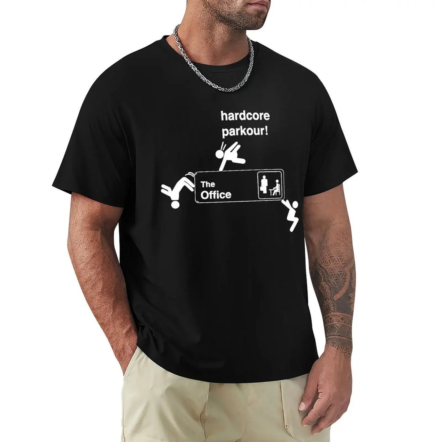 Funny Hardcore Parkour T Shirt