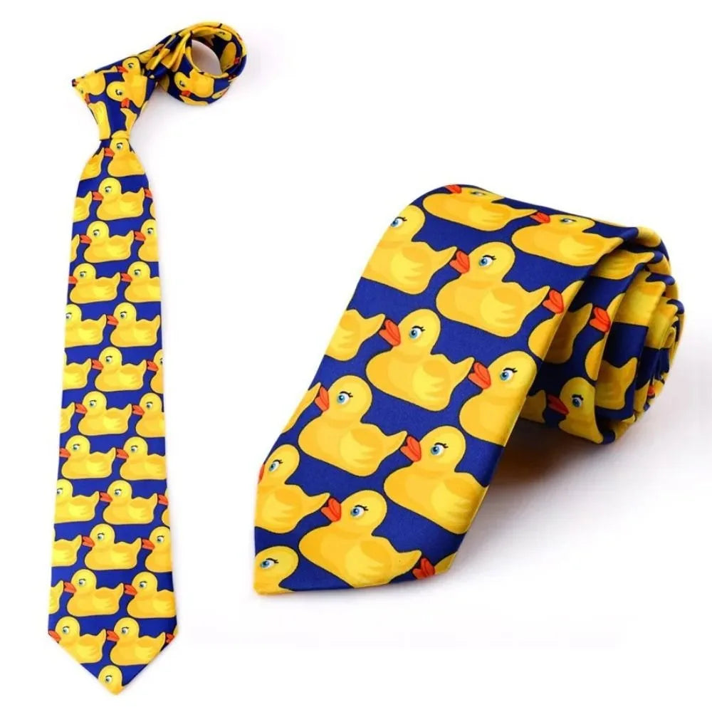 Yellow Rubber Duck Necktie