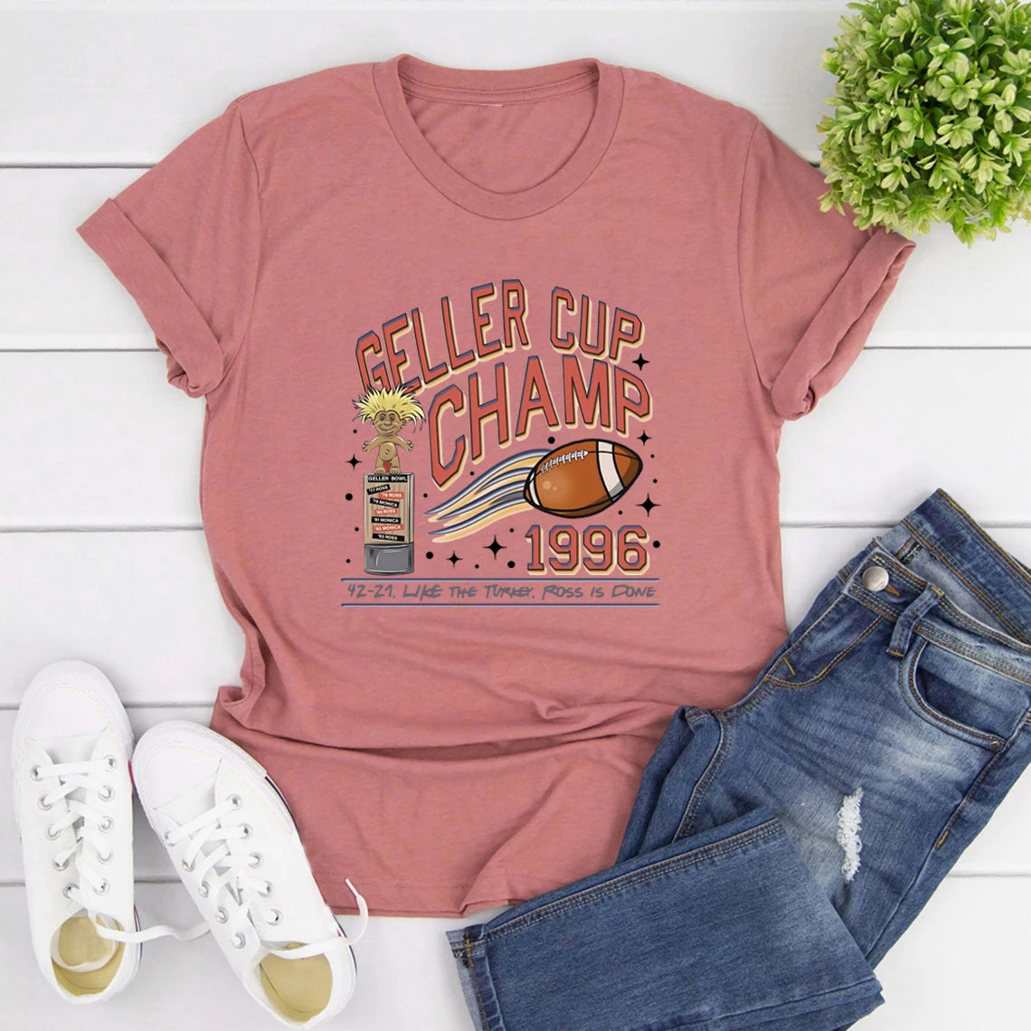 Geller Bowl Friendsgiving T Shirt
